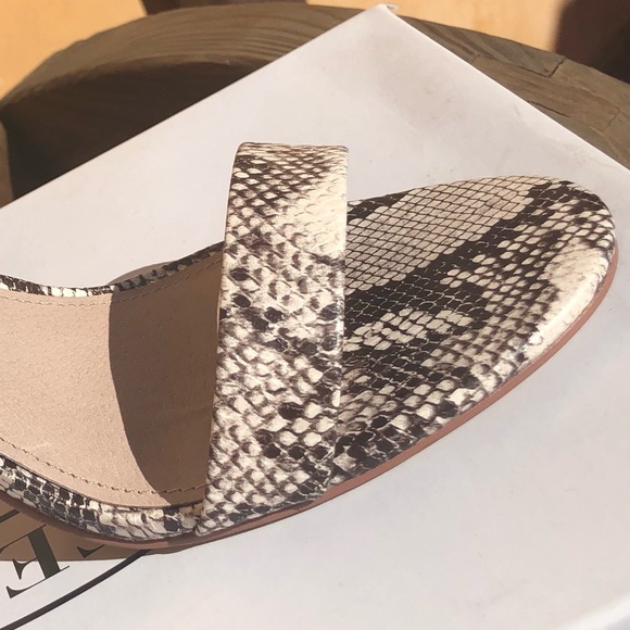 NEW STEVE MADDEN SNAKE PRINT HEELS - Picture 2 of 4